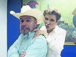 Los comediantes Edson Zúñiga “El Norteño” y Cessy Casanova compartirán el escenario del Teatro Galerías. EL INFORMADOR / E. Barrera