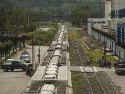 En 2015, el movimiento de carga local por tren cayò 25.8% respecto a un año antes, siendo la primer caìda desde 2007. EL INFORMADOR / ARCHIVO