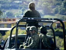 Los militares habían sido 'levantados' en Acapulco cuando se encontraban en su tiempo libre y estaban vestidos de civiles. SUN / ARCHIVO