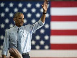 Obama realizará campaña en los estados claves todos los días de esta semana. AFP /