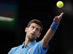 El jugador de Belgrado buscará continuar su camino ante el búlgaro Grigor Dimitrov. EFE / I. Langsdom