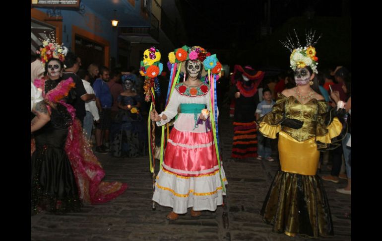 Se espera preservar, consolidar y hacer crecer el desfile de Día de Muertos en la Ciudad de México. NTX / F. García