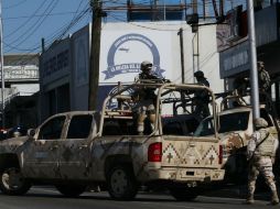 Al llegar al referido crucero detectaron a civiles armados a bordo de varios vehículos. NTX / ARCHIVO