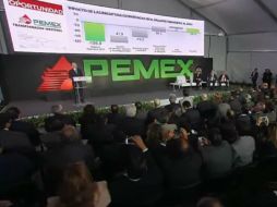 González Anaya agrega que la estrategia permitirá a Pemex tener un mejor balance en sus finanzas. TWITTER / @gobmx