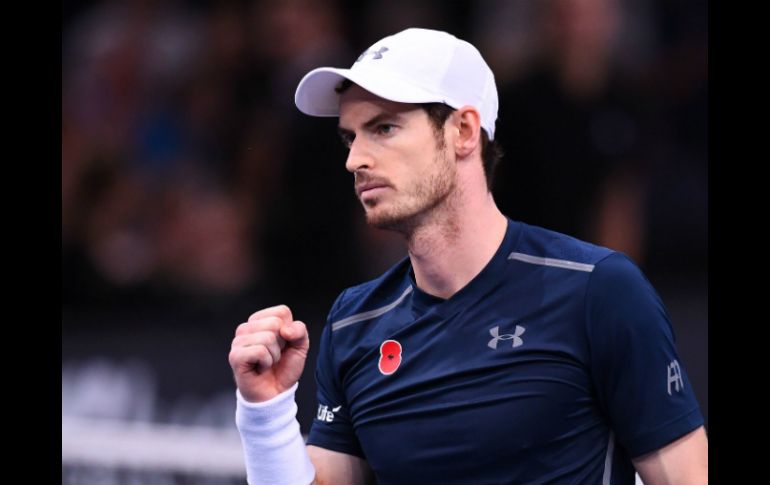 Murray superará este lunes el ranking del deporte blanco, donde el serbio Novak Djokovic lideró desde julio de 2014. AFP / F. Fife