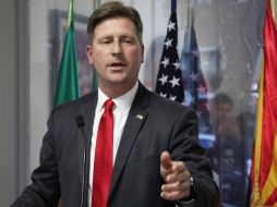 Greg Stanton, alcalde de Phoenix, destacó la presencia de latinos en su ciudad. AP / ARCHIVO