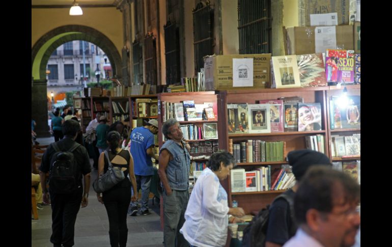 La Feria del Libro Usado y Antiguo de Guadalajara será del 7 al 20 de noviembre. EL INFORMADOR / M. Vargas