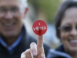 Hoy se celebran elecciones presidenciales en Estados Unidos. AFP / G. Frey