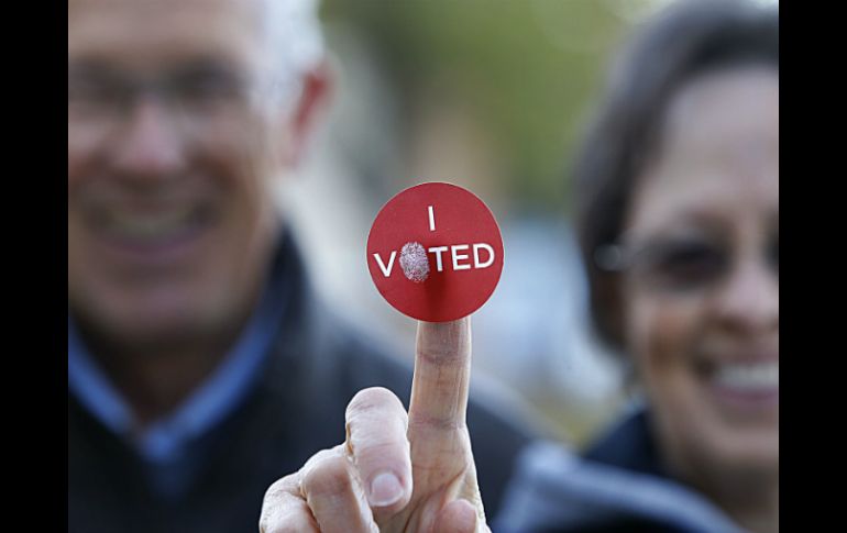 Hoy se celebran elecciones presidenciales en Estados Unidos. AFP / G. Frey