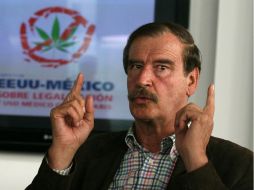 Vicente Fox se ha encargado de pedir a los estadounidenses que apoyen a Hillary Clinton. NTX / ARCHIVO