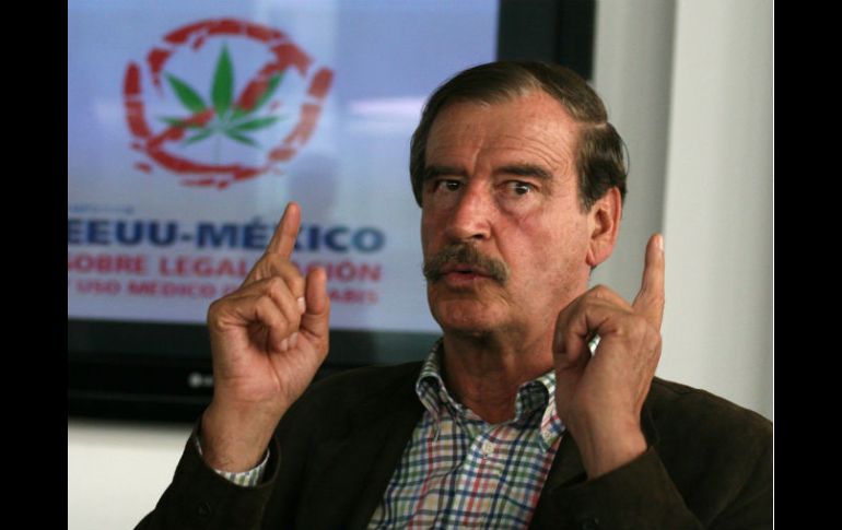 Vicente Fox se ha encargado de pedir a los estadounidenses que apoyen a Hillary Clinton. NTX / ARCHIVO