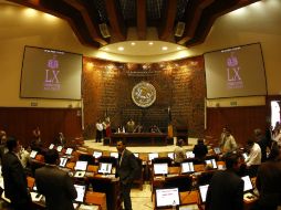 En lo que va de la LXI Legislatura, en menos de cinco ocasiones las discusiones se han elevado de tono. EL INFORMADOR / ARCHIVO