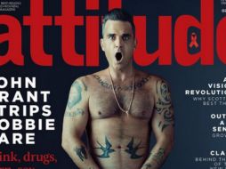 En la portada, Williams aparece totalmente desnudo y cubriéndose con ambas manos. INSTAGRAM / attitudemag