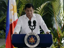 Duterte, conocido por su espontaneidad y salidas de tono, no ha acogido bien las críticas de su gestión. AP / A. Favila