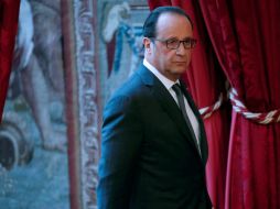 Hollande felicitó a Trump por su victoria, y recordó que EU es un socio 'de primera fila' de Francia. AFP / Y. Valat