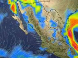 El Meteorológico advirtió que esos sistemas causarán un clima frío en la mayor parte de la República. TWITTER / @conagua_clima