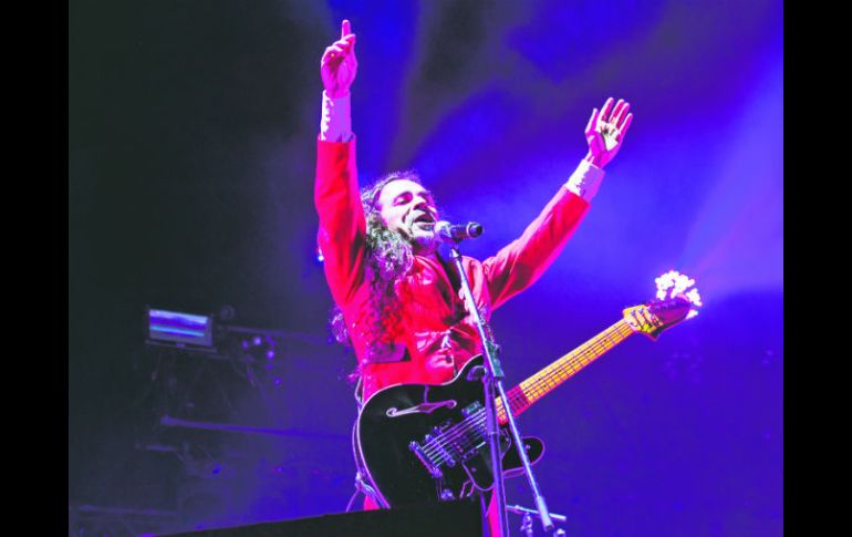 Rubén Albarrán. Café Tacvba hará vibrar el escenario de Cosquín Rock. EL INFORMADOR / P. Franco