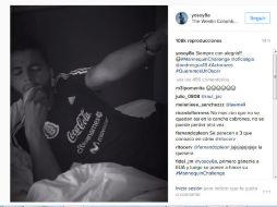 Los jugadores de la Selección se unen a la moda que se ha vuelto viral en el mundo del espectáculo y el deporte. INSTAGRAM / yosoy8a