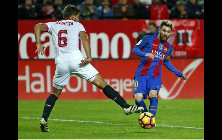 El astro argentino contiúa triturando récords con el Barcelona. TWITTER / FCBarcelona_ES