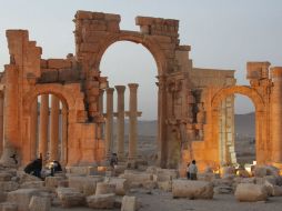 La ciudad monumental de Palmira, famosa por sus ruinas grecorromanas EFE / ARCHIVO