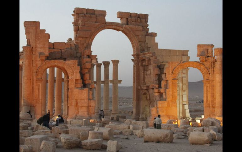 La ciudad monumental de Palmira, famosa por sus ruinas grecorromanas EFE / ARCHIVO