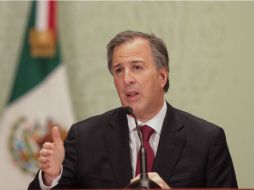 José Antonio Meade expresó que actuarán con base a la Ley Federal de Presupuesto y Responsabilidad Hacendaria. EFE / S. Gutiérrez