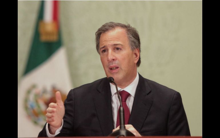 José Antonio Meade expresó que actuarán con base a la Ley Federal de Presupuesto y Responsabilidad Hacendaria. EFE / S. Gutiérrez