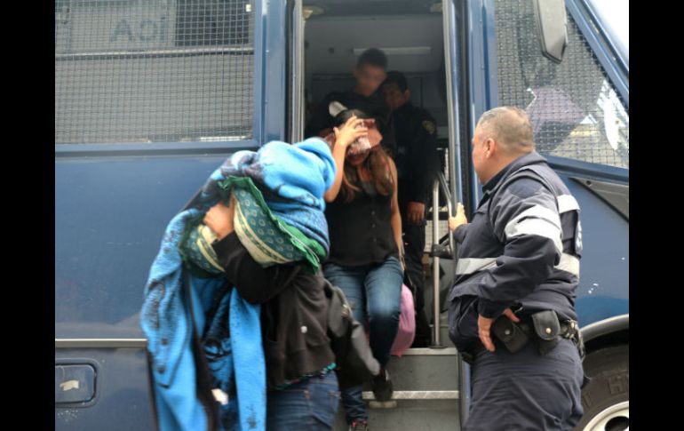 Los migrantes fueron llevados a las instalaciones del INM para proporcionarles atención médica. EFE / ARCHIVO