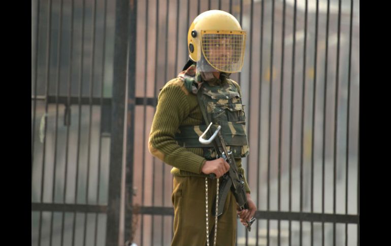 Pese a que este año se han producido varios atentados, los ataques insurgentes se redujeron notablemente en Pakistán. AFP / T. Mustafa