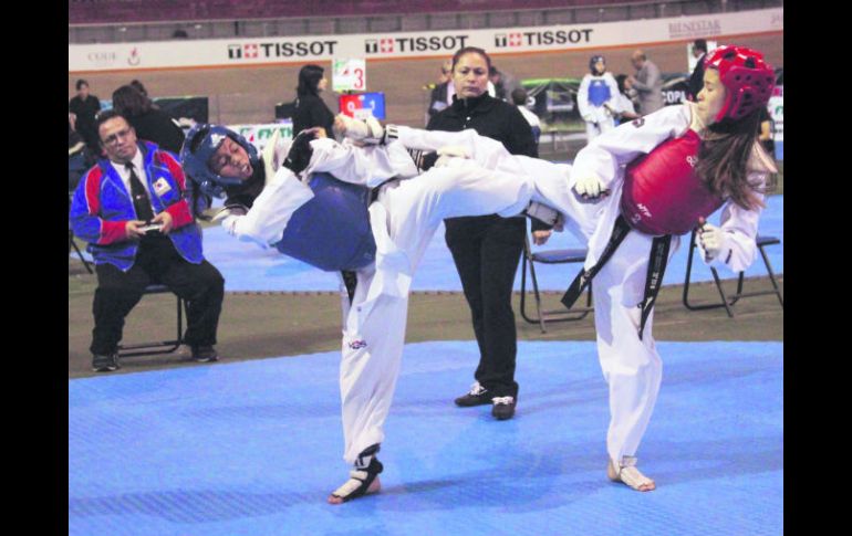 Polideportivo Code Paradero. Actividad de ayer en la Copa Kukkiwon. ESPECIAL / CODE JALISCO