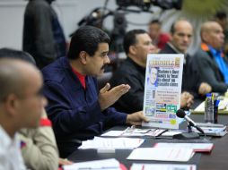 El jefe de Estado venezolano dice que le ha enviado tres cartas a Obama y que no ha recibido ninguna respuesta. EFE / ARCHIVO