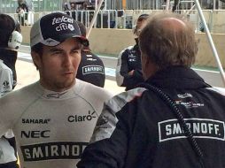 El tapatío llega a 97 puntos, consolidando su mejor temporada en Fórmula Uno. TWITTER / @ForceIndiaF1