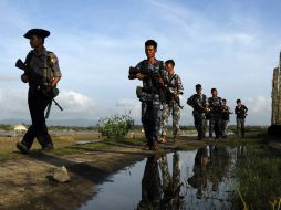 El ejército ha tomado por sorpresa los asentamientos musulmanes de la región del norte del estado de Rakhine. AP / T.Zaw