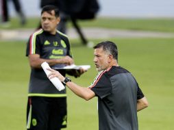 Osorio dijo no estar preocupado por las tres ausencias que tendrá para este juego. MEXSPORT / O. Martinez