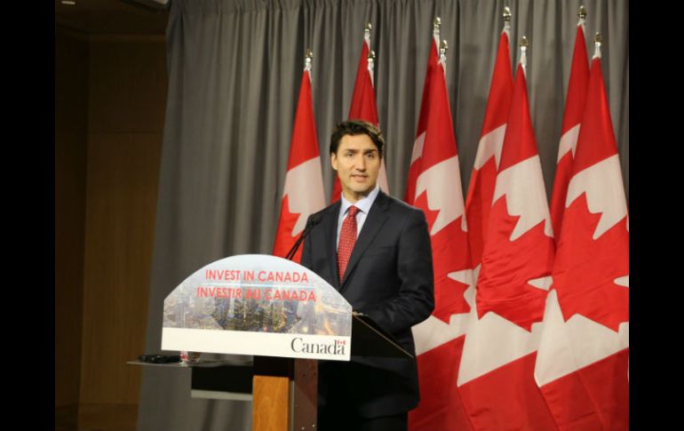 Trudeau también irá a Argentina y a Perú, para participar en la Cumbre de Líderes del Foro de Cooperación Económica Asia-Pacífico. NTX / J. Inclán