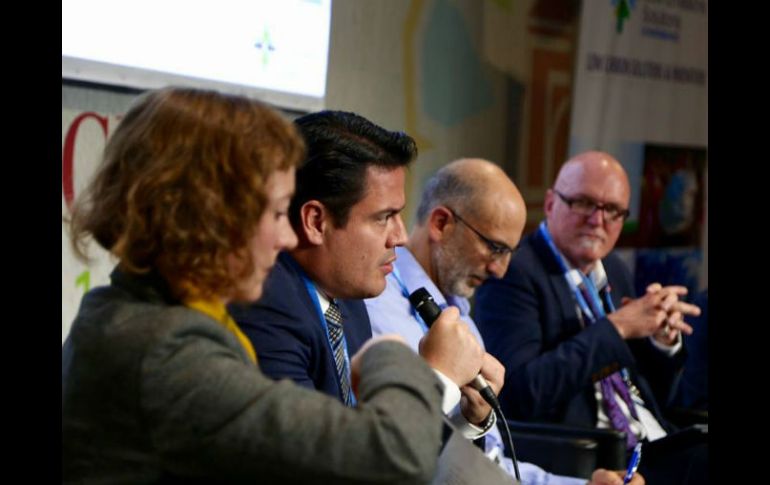 El Gobernador de Jalisco participa en la Conferencia de las Partes sobre el Cambio Climático, en Marruecos. FACEBOOK / jaristoteles.sandoval