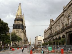 La obra consiste en hacer semi peatonal la avenida Alcalde, desde la Normal hasta Revolución, sólo con tránsito local. EL INFORMADOR / ARCHIVO