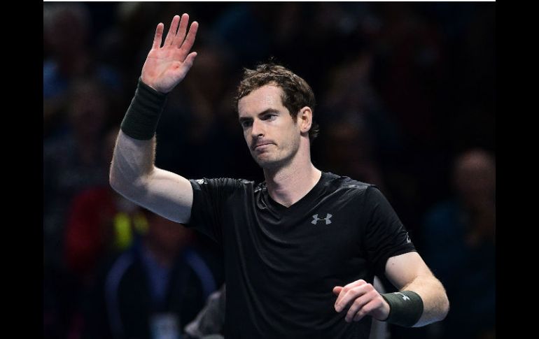 Al final del partido, Murray encontró la concentración necesaria para llevarse la victoria. AFP / G. Kirk