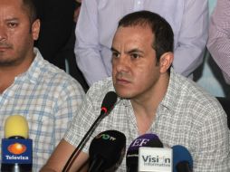 El Partido Socialdemócrata asegura que Cuauhtémoc Blanco realizó sus trámites con documentación apócrifa. EFE / ARCHIVO