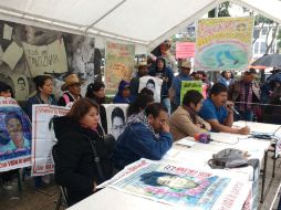 Coheto expresó que la Cámara no puede cerrarse a escuchar a los padres que buscan a sus hijos, y que irían con actitud abierta. TWITTER / @PadresdeAyotzi