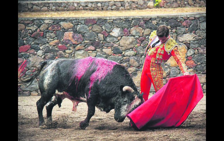 Íñigo Rodríguez de la Garza se prepara día a día para crecer en los ruedos. ESPECIAL / I. Rodríguez