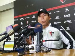 ''Veo que nuestro futbol extrañará la Copa, pero no se caerá en nivel, cada vez es más fuerte la Liga MX'', siguió el estratega. TWITTER / @atlasfc