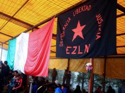 El EZLN advierte que la candidatura presidencial podría no conocerse hasta el 1 de enero de 2017. AFP / ARCHIVO