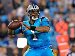 Cam Newton completó 14 de 33 pases para 192 yardas. AFP / G. Halverson