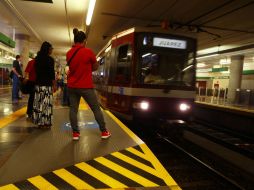 En la Línea 2 del Tren Ligero será gratuito el ingreso a las estaciones San Juan de Dios y Plaza Universidad. EL INFORMADOR / ARCHIVO