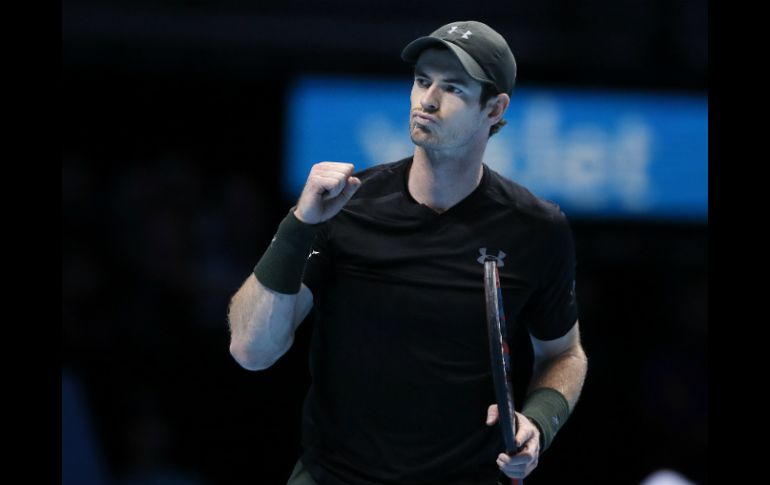 El británico no necesitaba más que ganar la primera entrada del juego para colocarse en la siguiente fase del Masters de ATP. AP / K. Wigglesworth