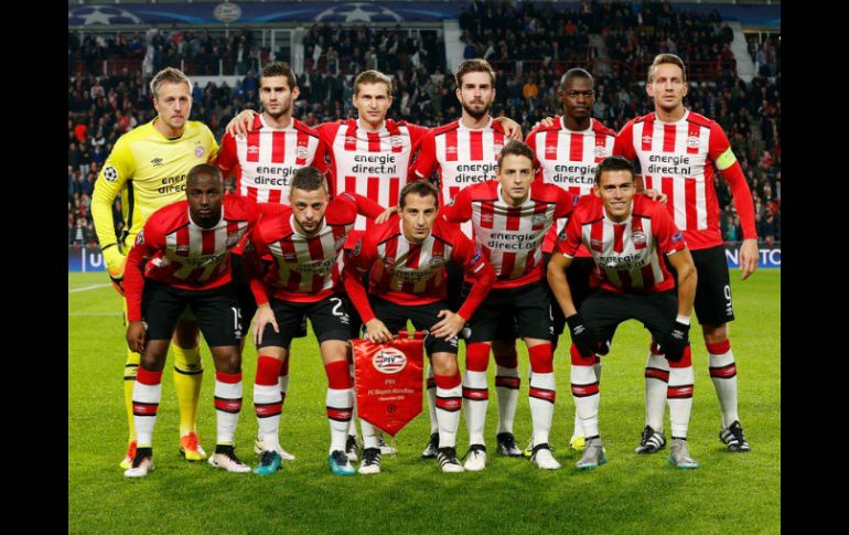 El PSV Eindhoven marcha en la tercera posición de la liga holandesa con 25 unidades. TWITTER / @psveindhoven