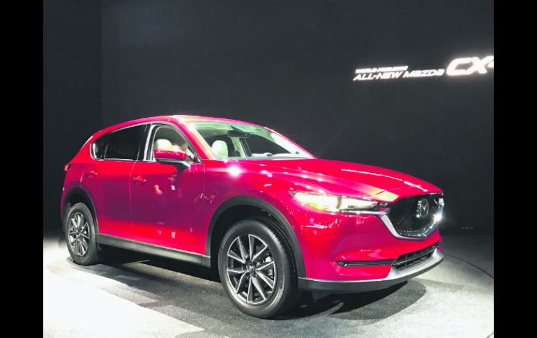 Mazda mostró la nueva CX-5, que mantiene plataforma. EL INFORMADOR / S.Oliveira