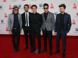 La banda no tuvo un debut muy afortunado en los Grammy Latinos. AFP / T. Boddi