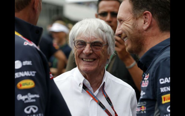 Ecclestone propone dos carreras de 40 minutos con una pausa de 40 minutos, aunque no se muestra optimista al respecto. AP / ARCHIVO